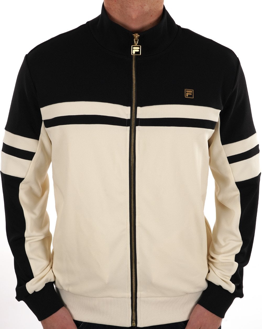 Fila Gold Rick Track Top Black / Egret