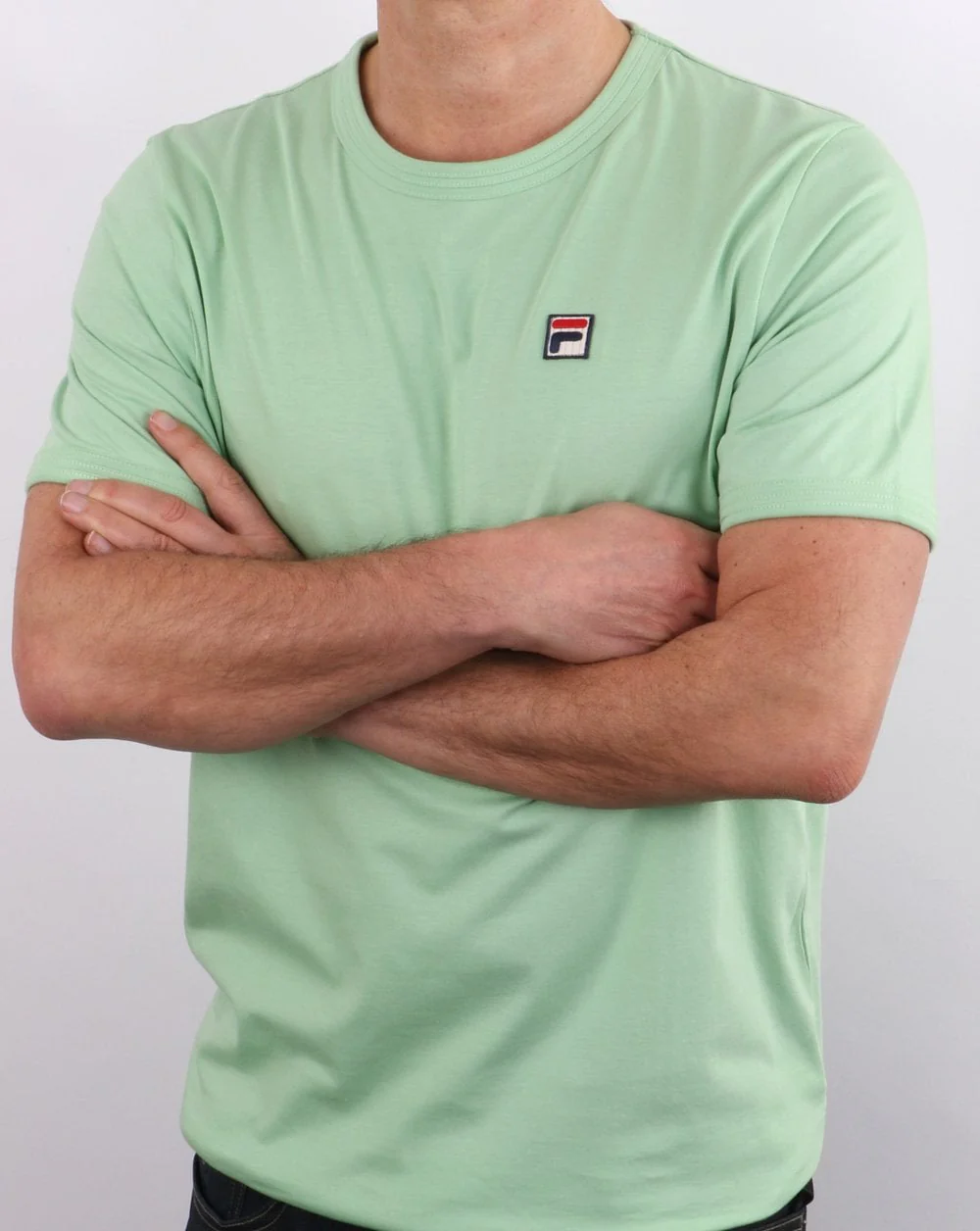 Fila Vintage 80scc T Shirt Fresh Lime - Image 3