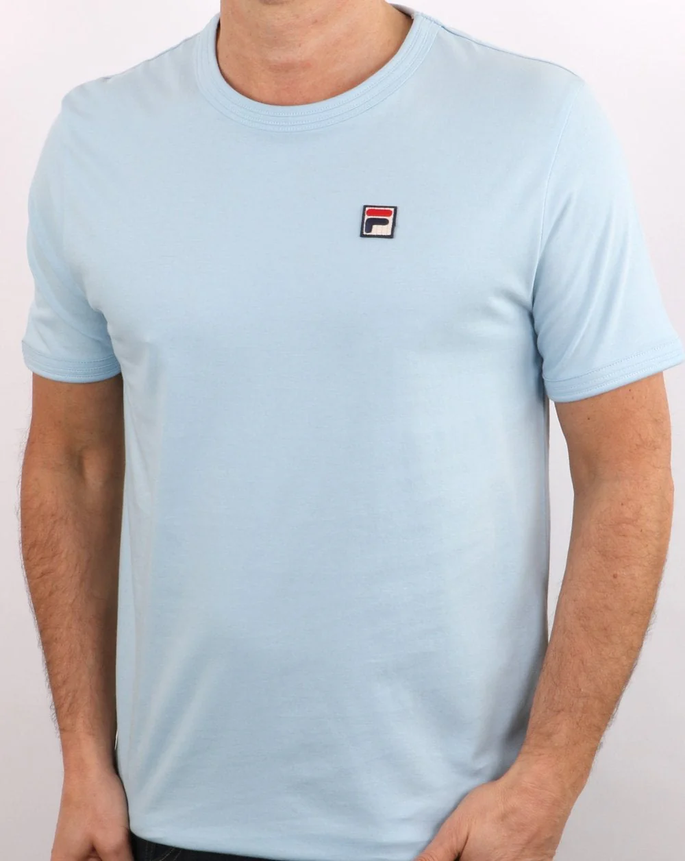 Fila Vintage 80scc T Shirt Sky Blue