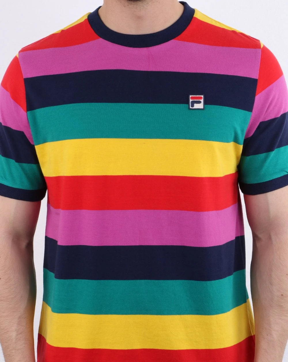 Fila Vintage 90s Multi T Shirt - Image 4