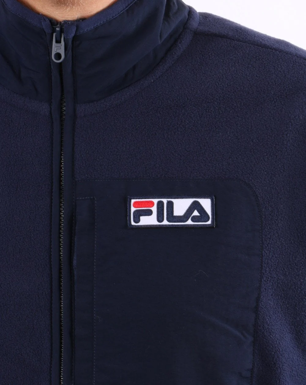 Fila Vintage 90s Polar Fleece Navy - Image 2