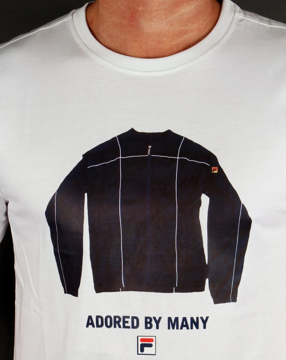 Fila Vintage Adored Terrinda T-shirt White - Image 2