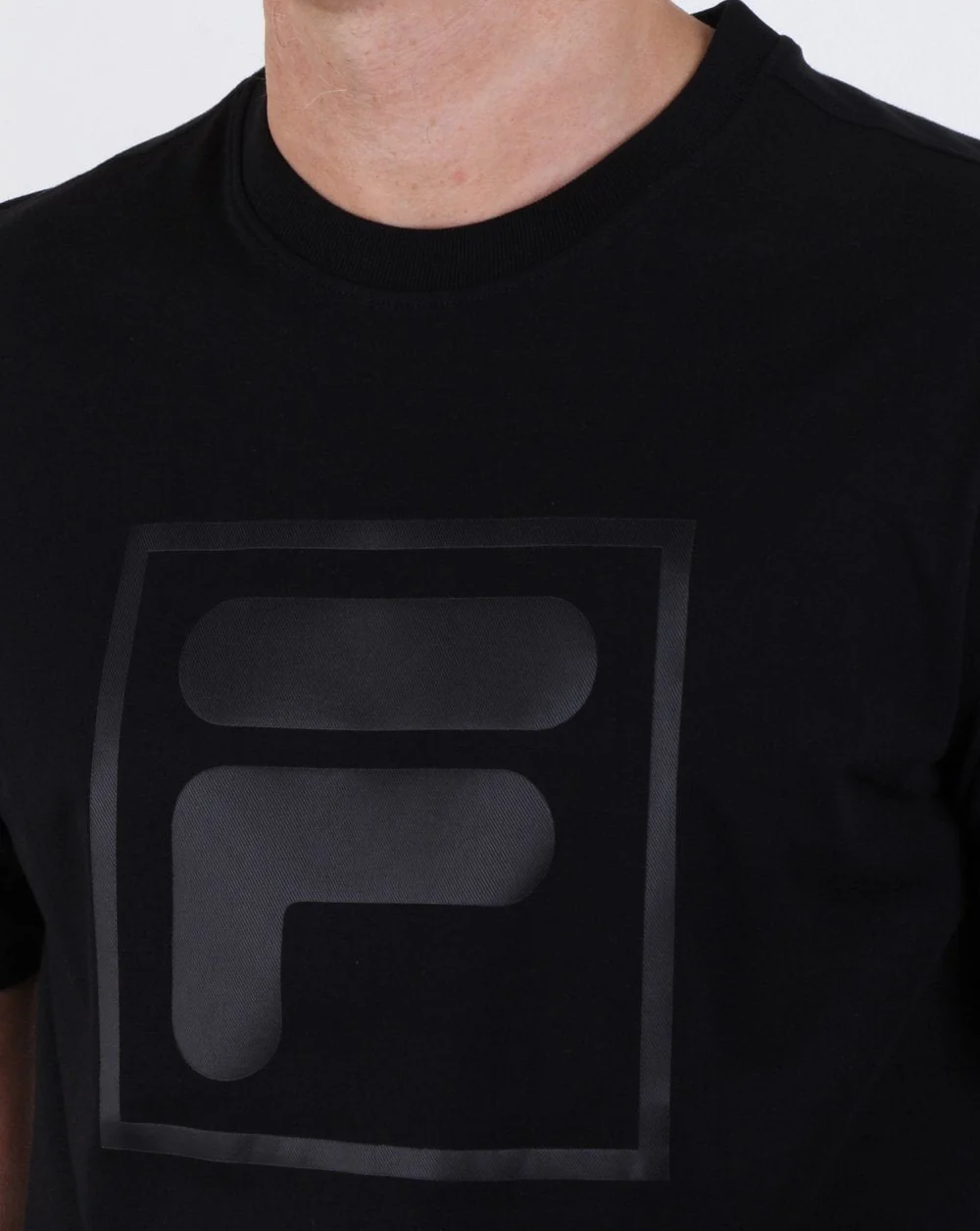 Fila Vintage Alexis F Box T Shirt Black - Image 2