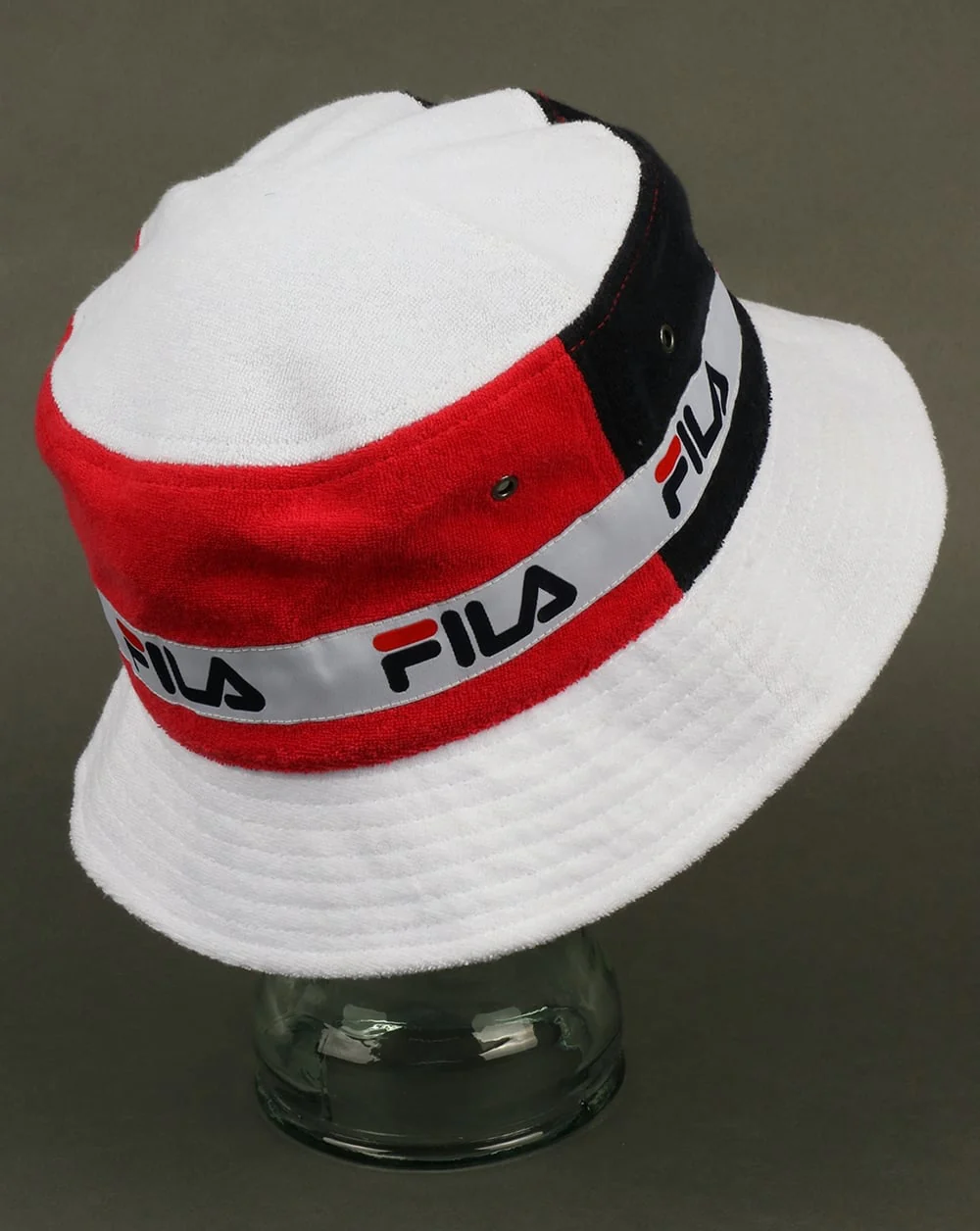 Fila Vintage Alis Bucket Hat Navy - Image 2