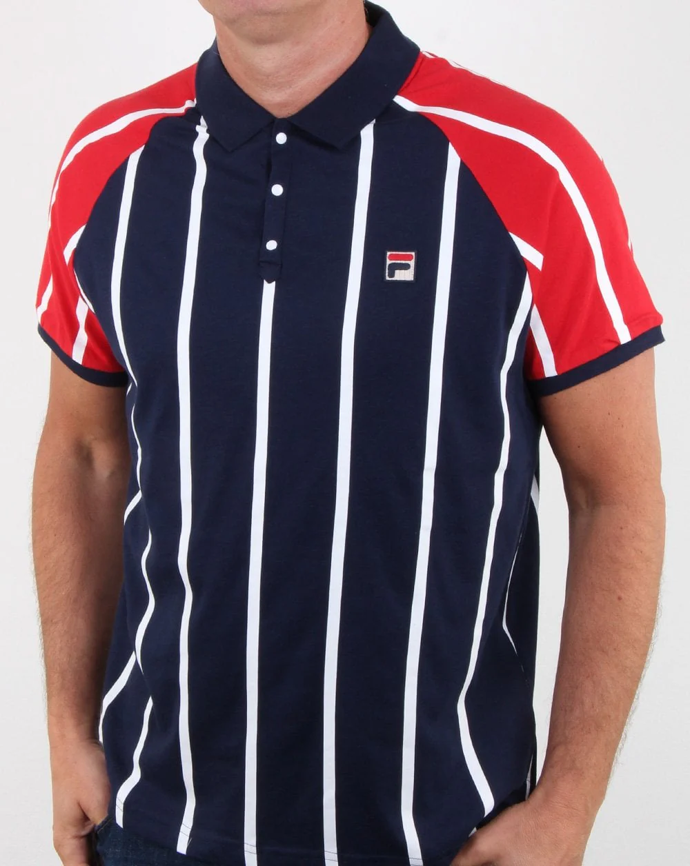 Fila Vintage Antonio Polo Shirt Navy