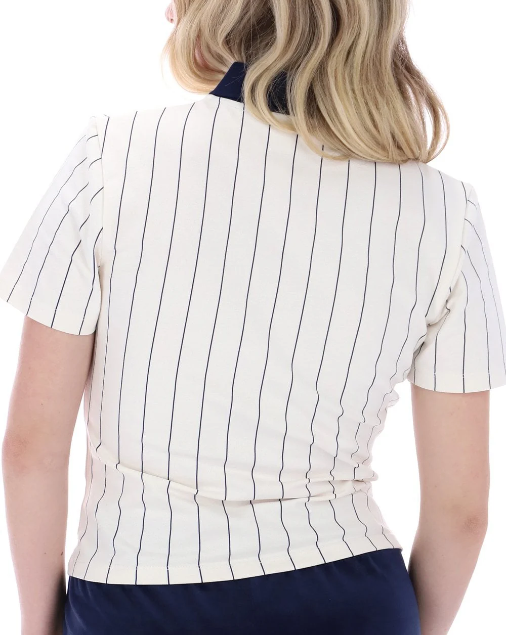Fila Vintage Bai Fitted Polo Shirt Gardenia - Image 5