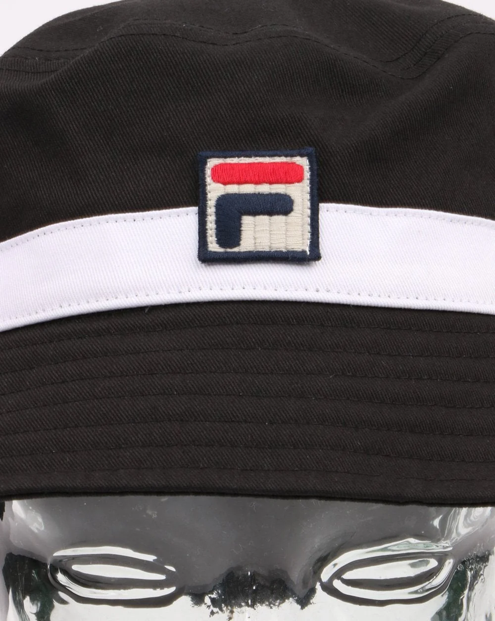 Fila Vintage Basil Bucket Hat Black - Image 2