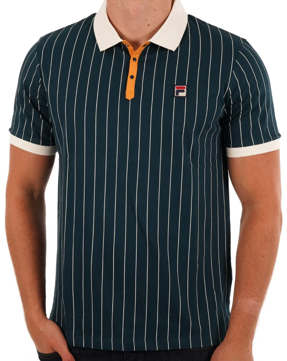 Fila Vintage BB1 Polo Shirt Green