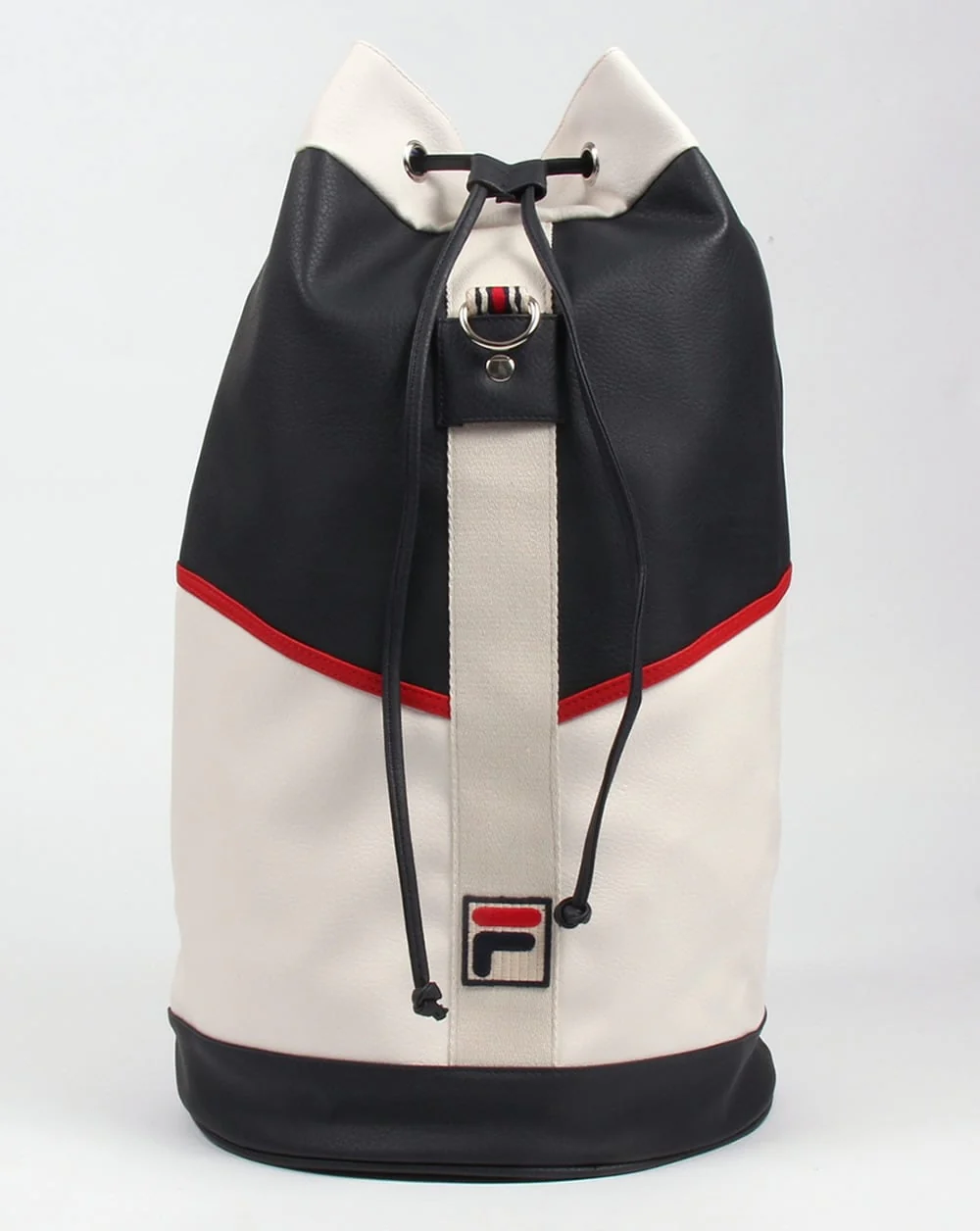 Fila Vintage Biago Duffle Bag Navy/White