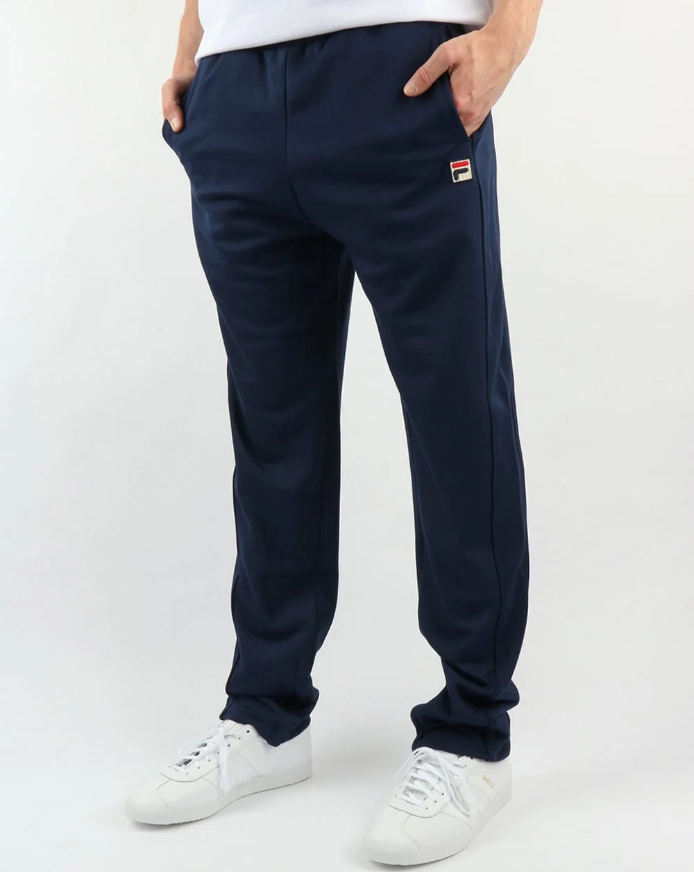 Fila Vintage Bianchi Track Pants Navy