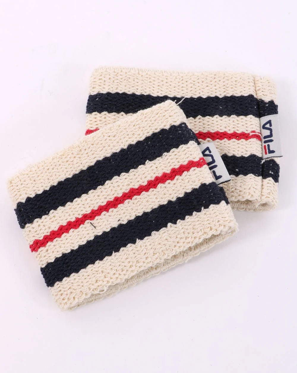 Fila Vintage Borg Sweatband Double Pack Gardenia