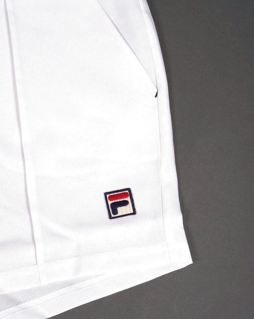 Fila Vintage Botazzi II Shorts White - Image 2