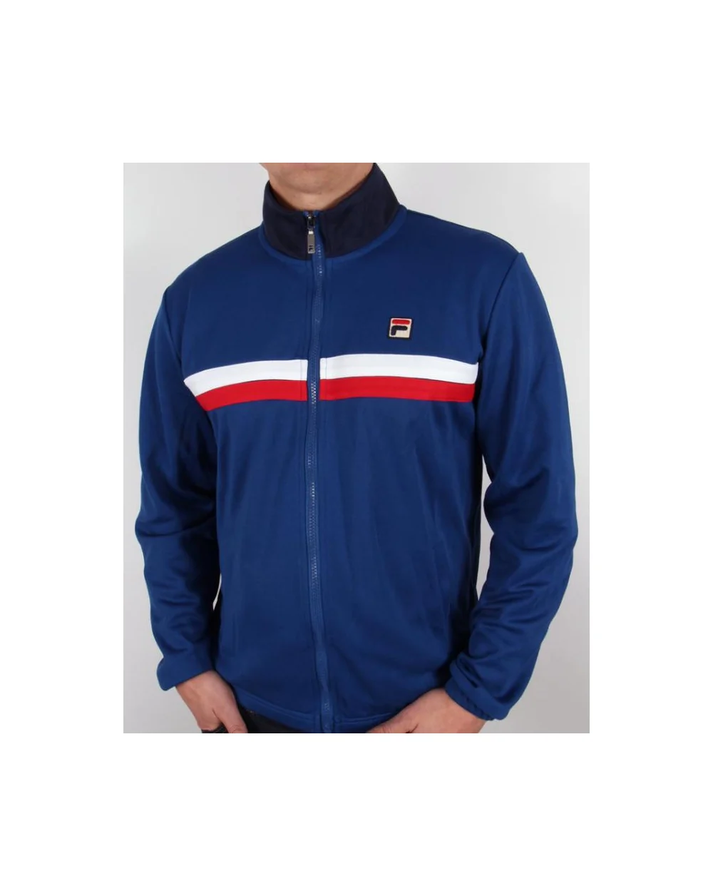Fila Vintage Bowbreaker 2 Track Top Italia Blue/Red/White