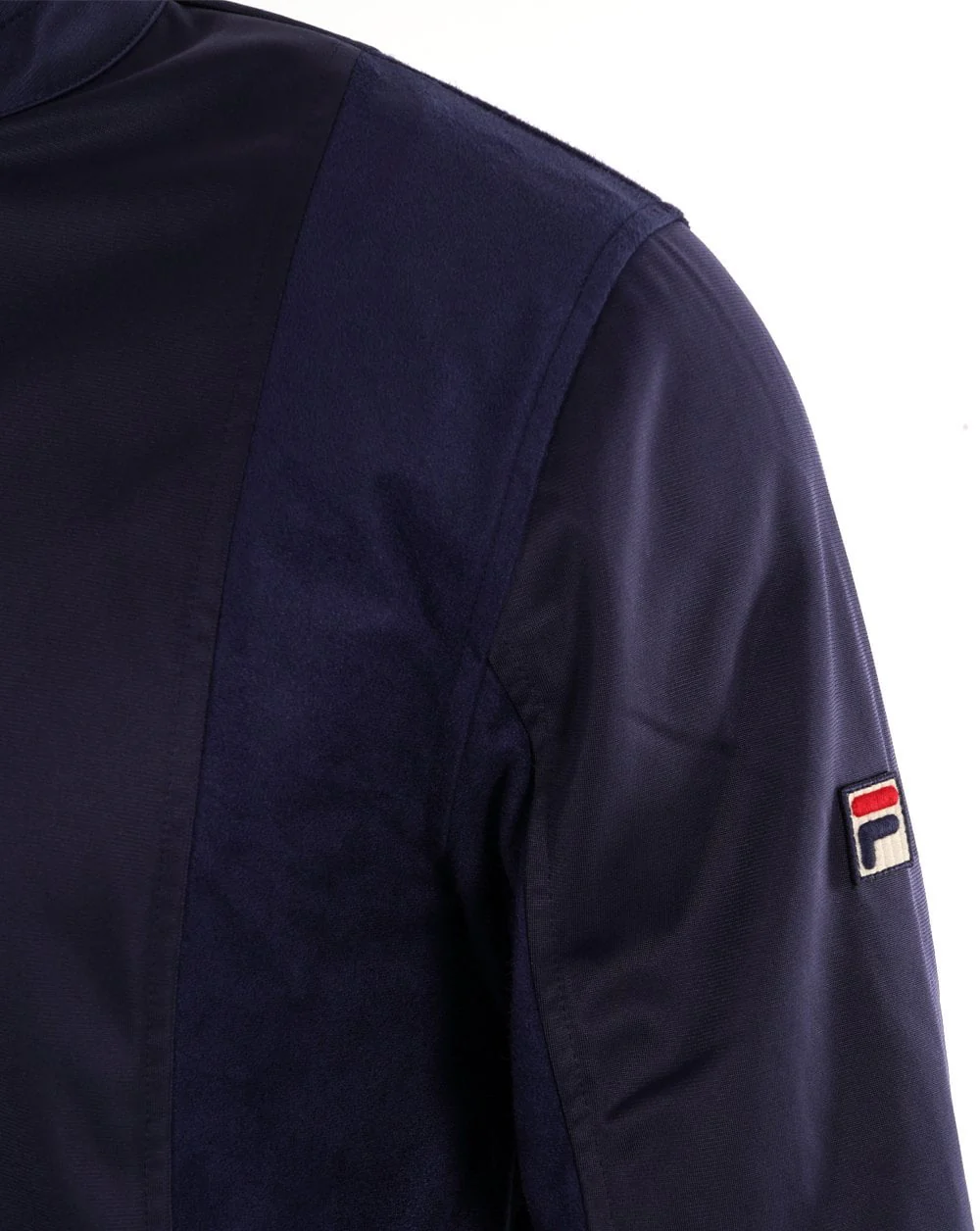 Fila Vintage Boxer Track Top Navy - Image 3