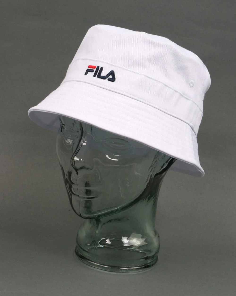 Fila Vintage Butler Bucket Hat White