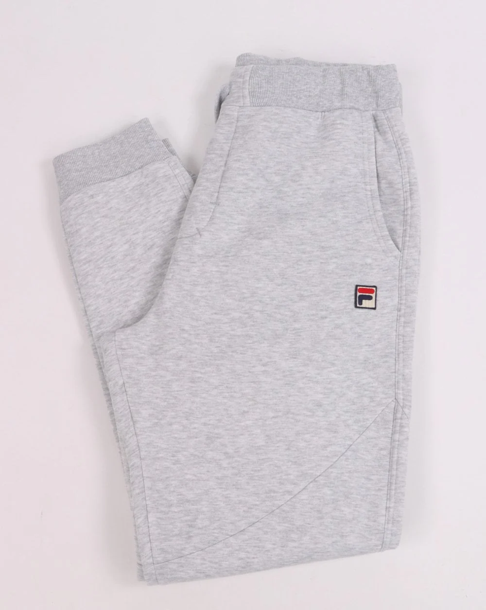 Fila Vintage Cuffed Jog Pant Light Grey Marl