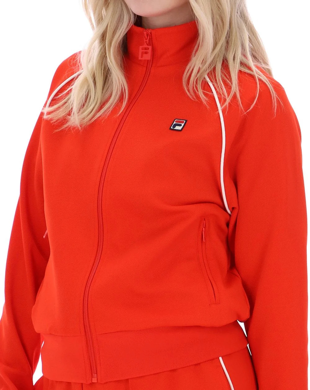 Fila Vintage Diano Track Top Grenadine - Image 3