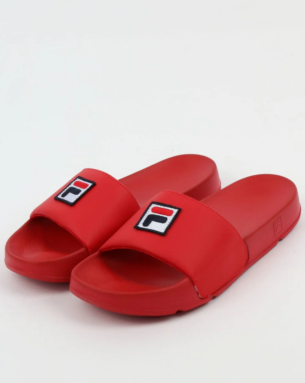Fila Vintage Drifter F Box Sliders Red
