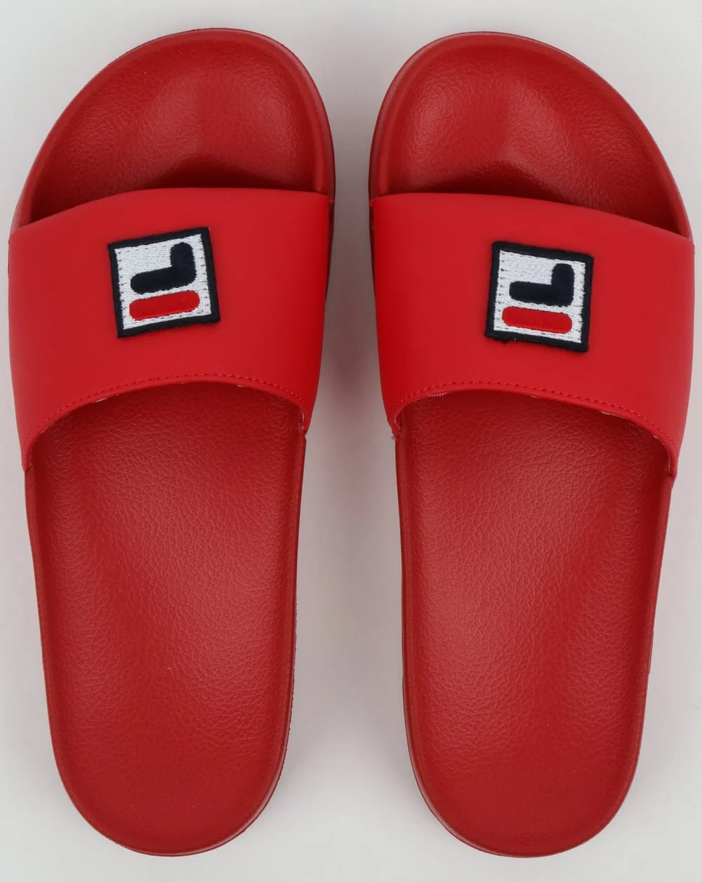Fila Vintage Drifter F Box Sliders Red - Image 2