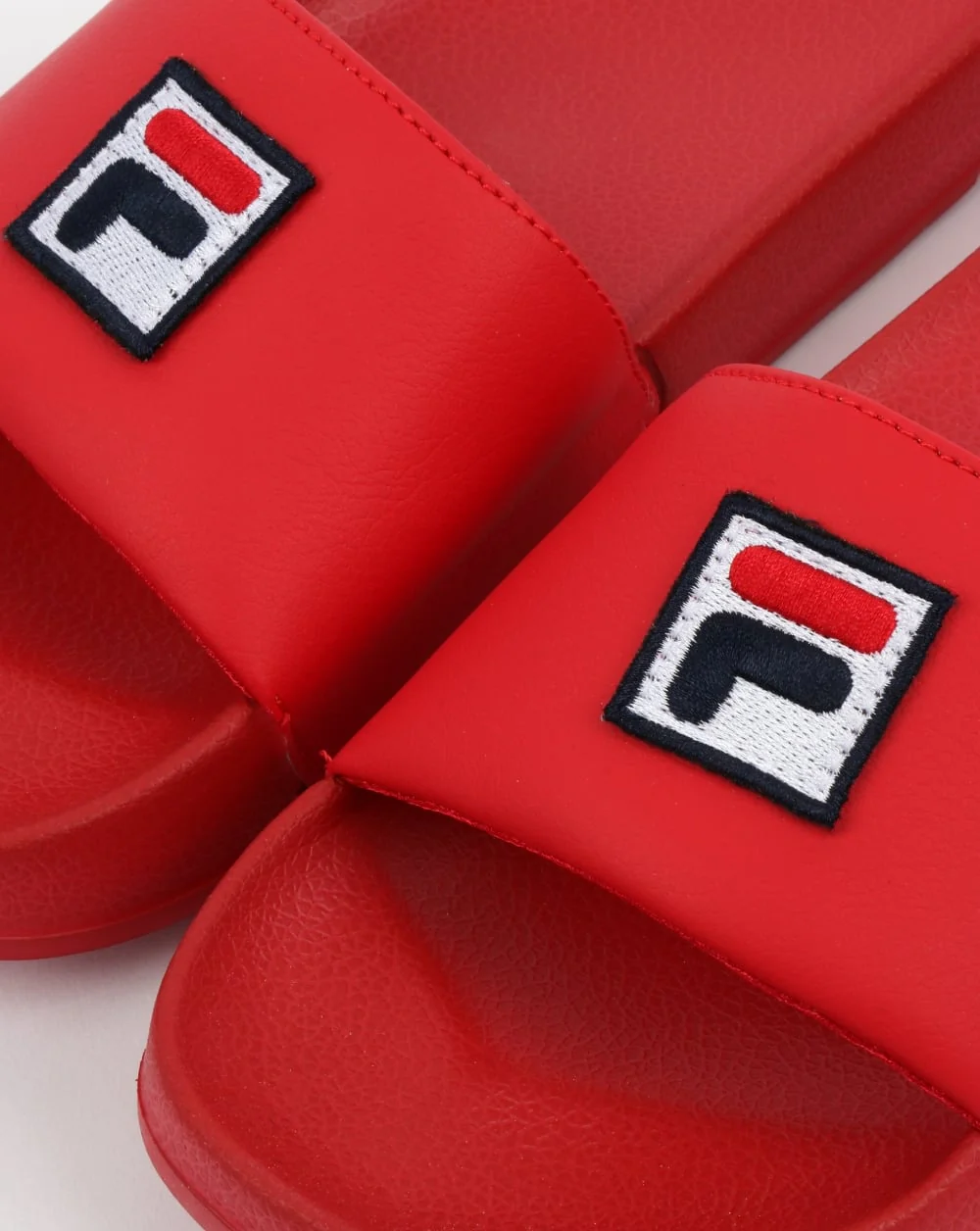 Fila Vintage Drifter F Box Sliders Red - Image 3