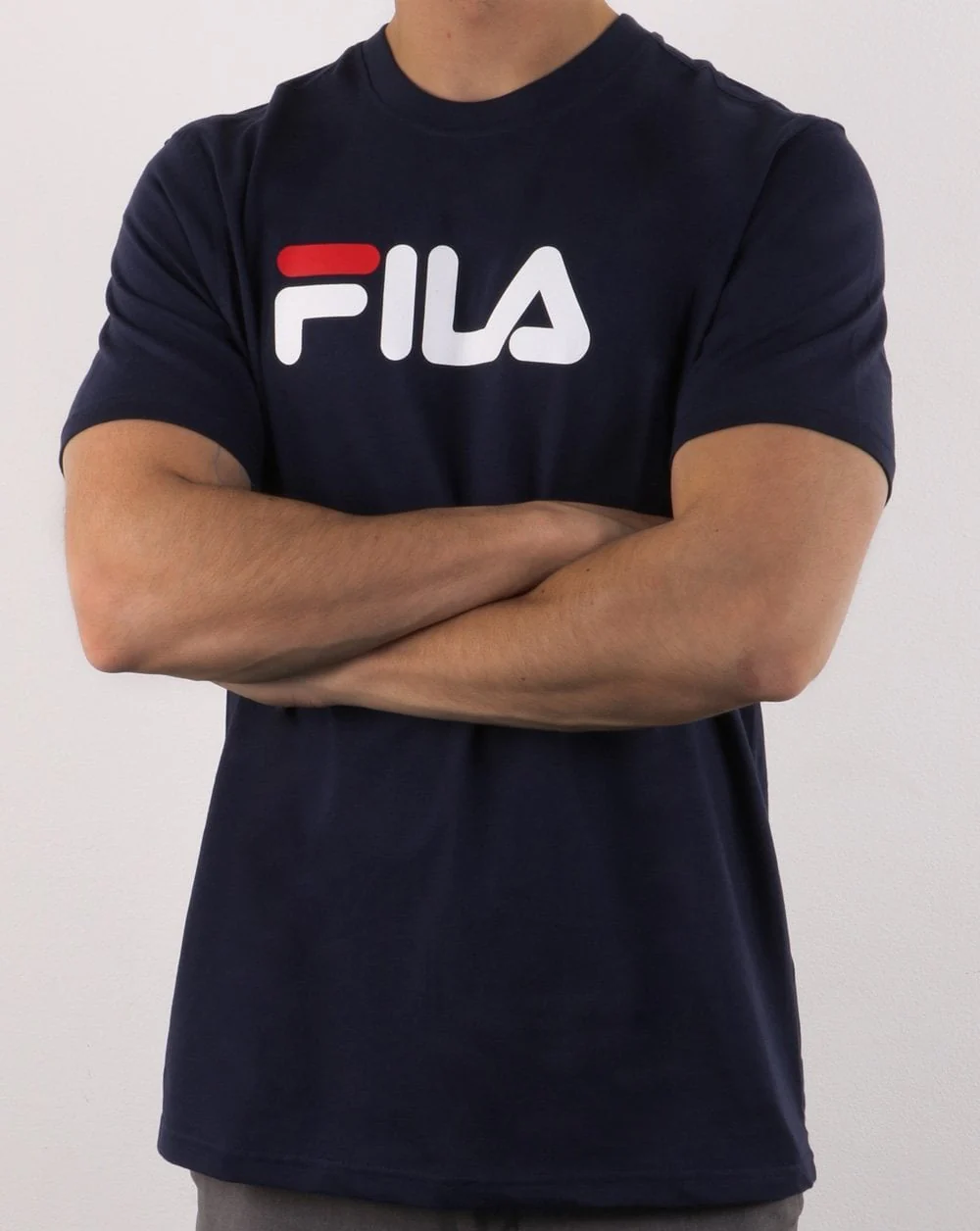 Fila Vintage Eagle T Shirt Navy - Image 3