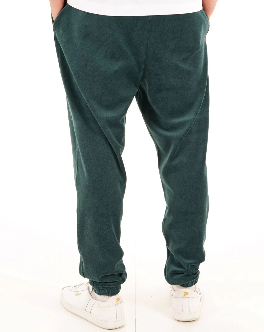 Fila Vintage Eddie Velour Track Pants Green - Image 3