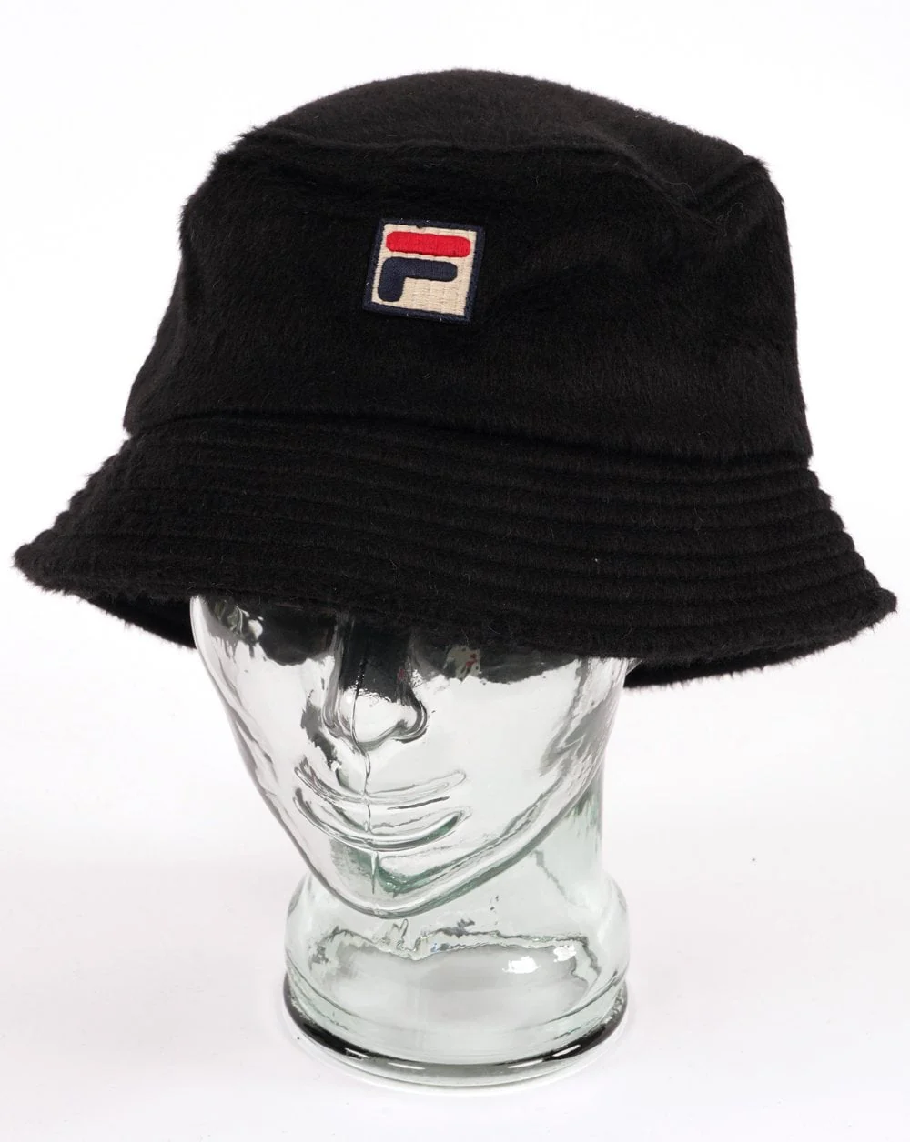 Fila Vintage Elevens Mohair Bucket Hat Black