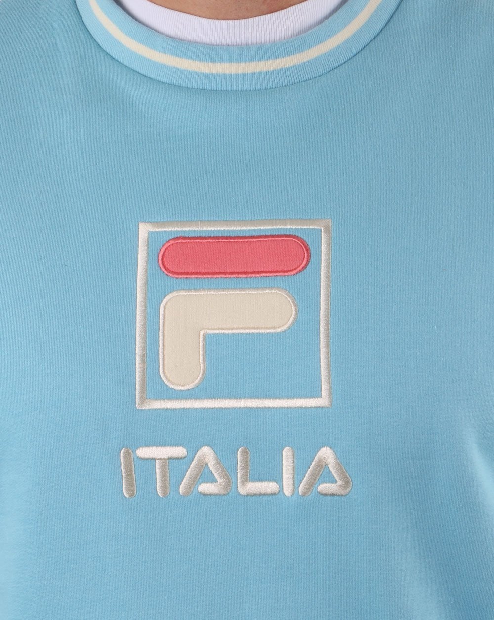 Fila Vintage Empire Crew Sweat Air Blue - Image 2