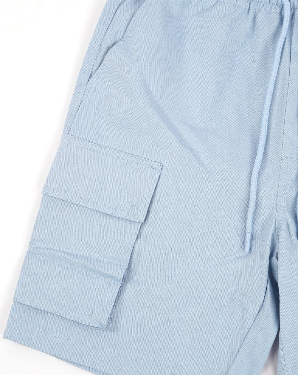 Fila Vintage Felix Cargo Shorts Sky Blue - Image 4