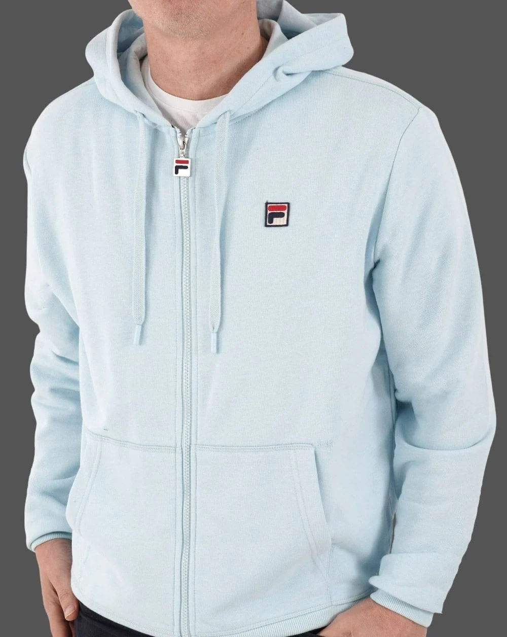 Fila Vintage Full Zip Hoody Soft Sky