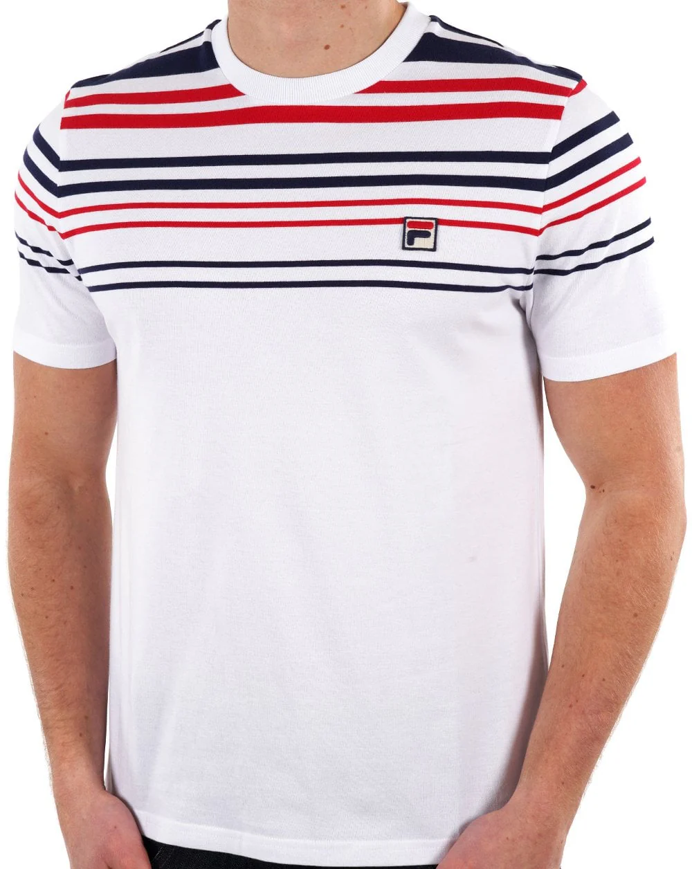 Fila Vintage Geeza T Shirt White