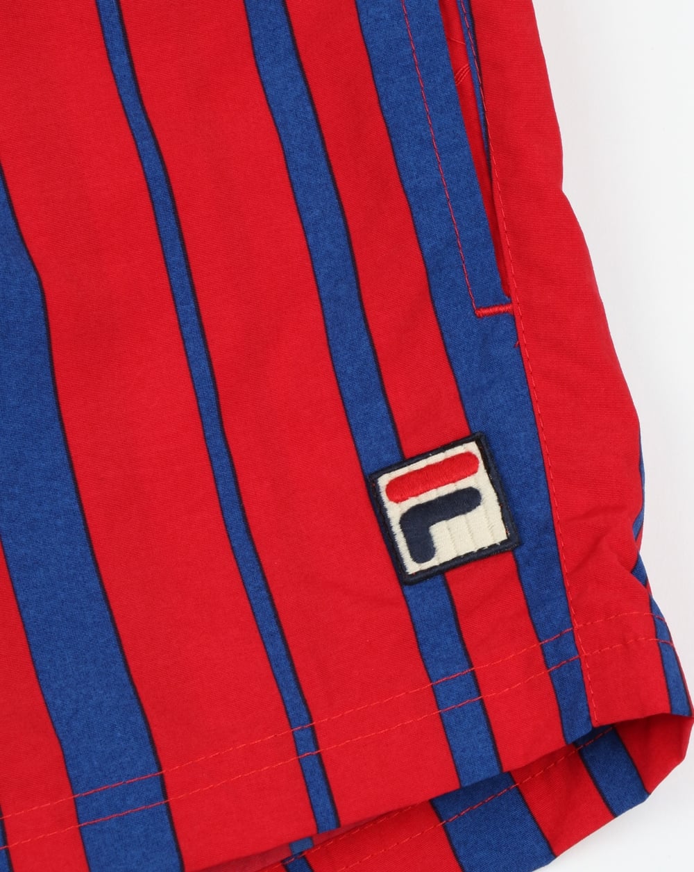 Fila Vintage Gianni Swim Shorts Chinese Red - Image 2