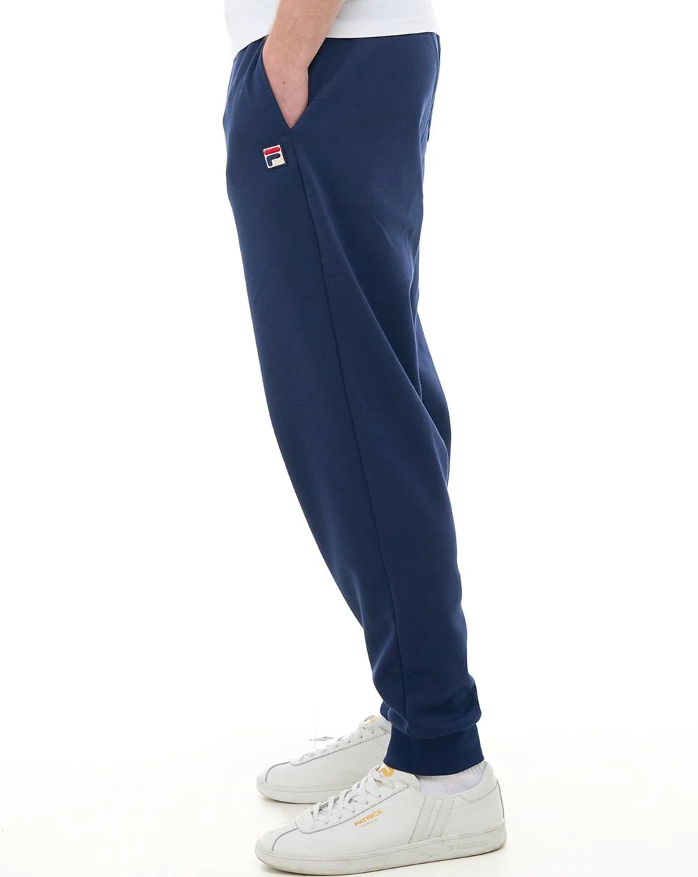 Fila Vintage Giulio Track Pants Navy - Image 4