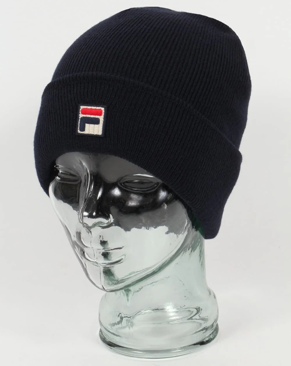 Fila Vintage Gozzi Foldover Ski Beanie Navy