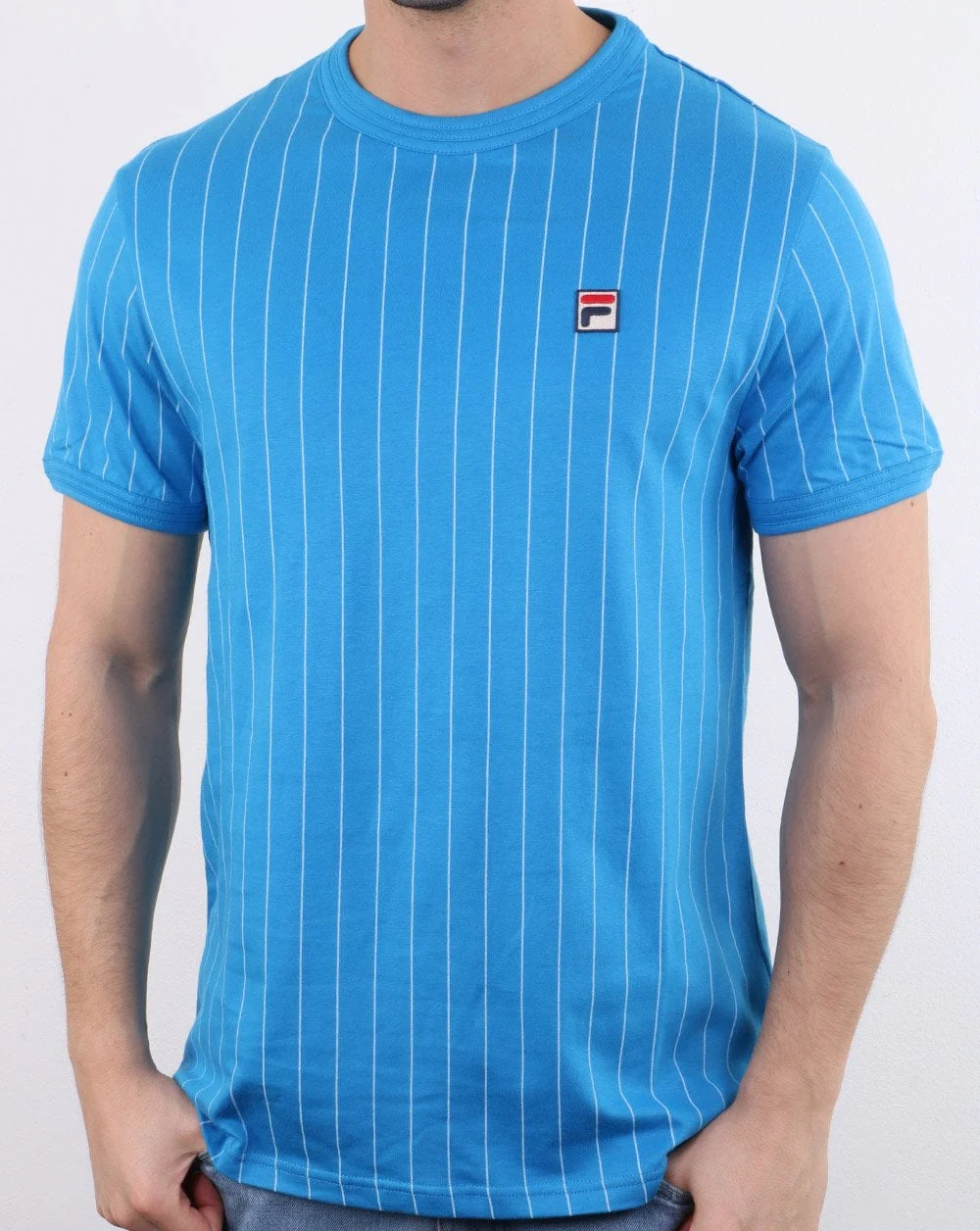 Fila Vintage Guilo T Shirt True Blue