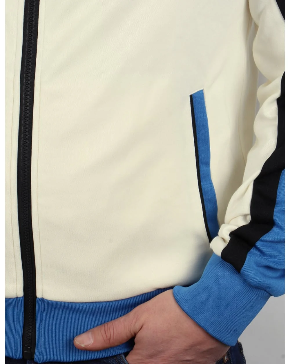 Fila Vintage Gybe Track Top Ocean Blue/black - Image 3