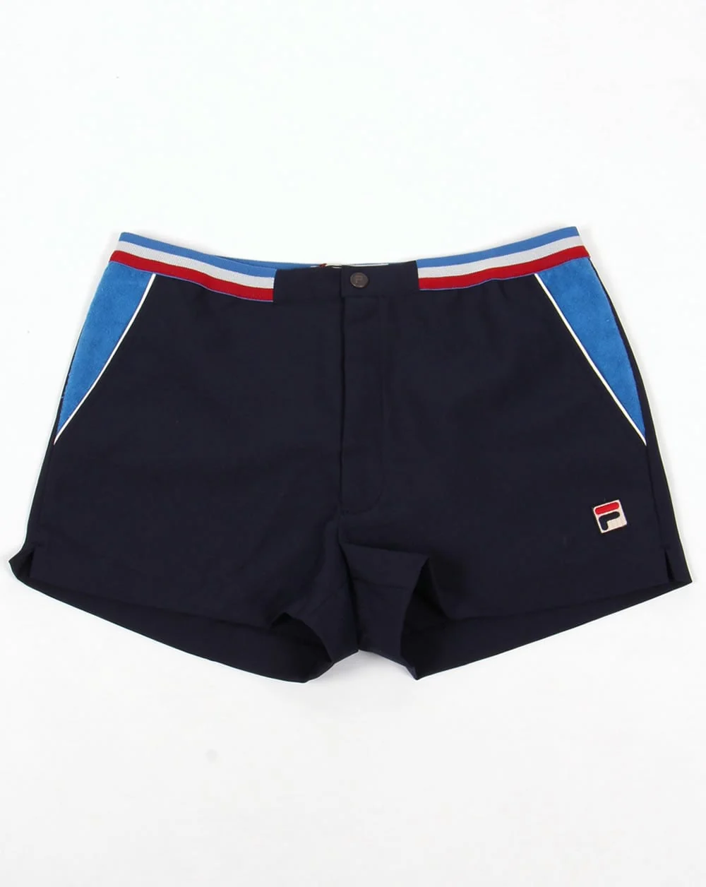 Fila Vintage High Tide 3 Shorts Navy/Ocean/Gardenia