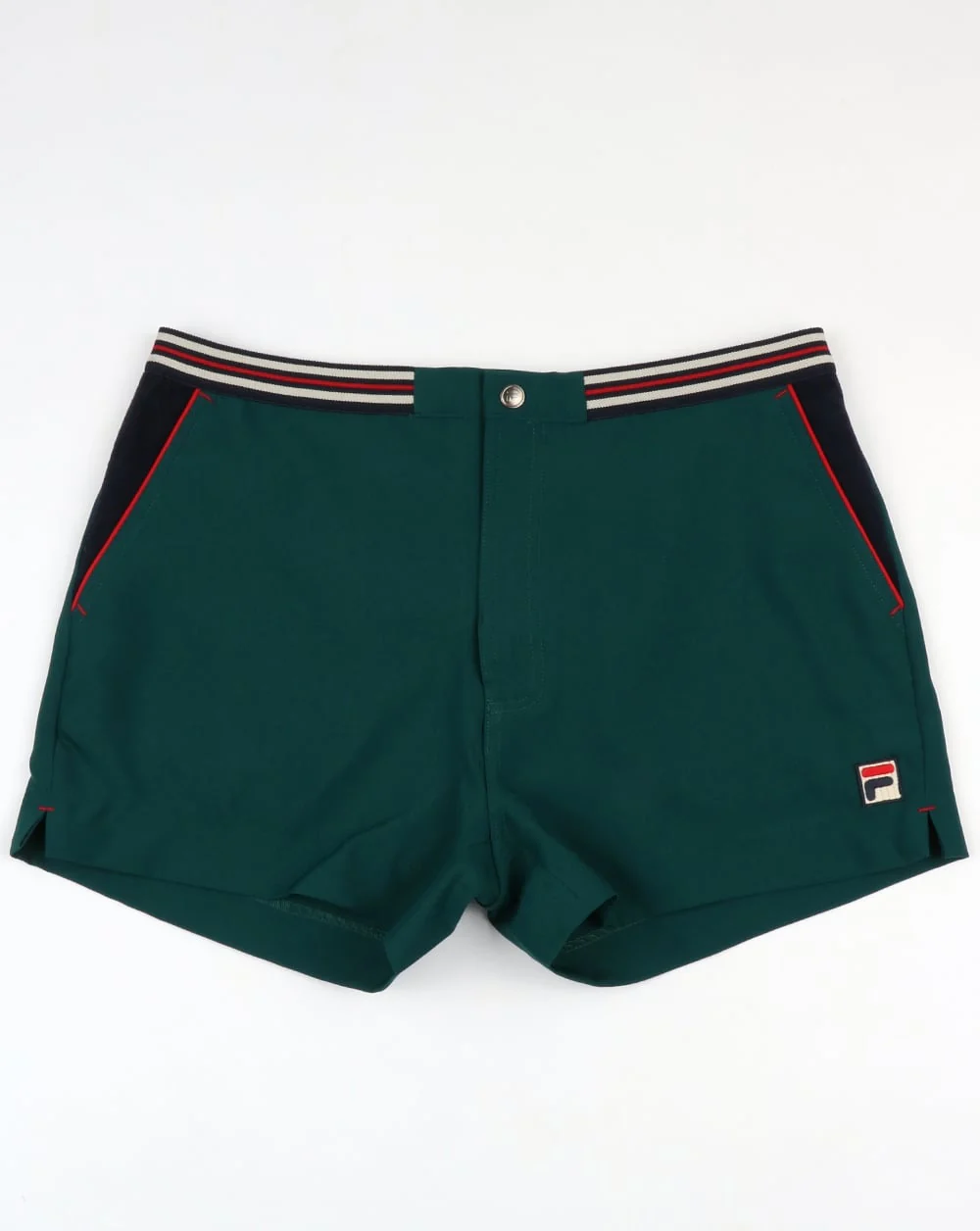 Fila Vintage High Tide 4 Shorts Green/Navy