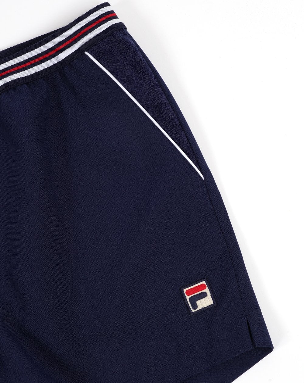 Fila Vintage High Tide 4 Shorts Navy - Image 3