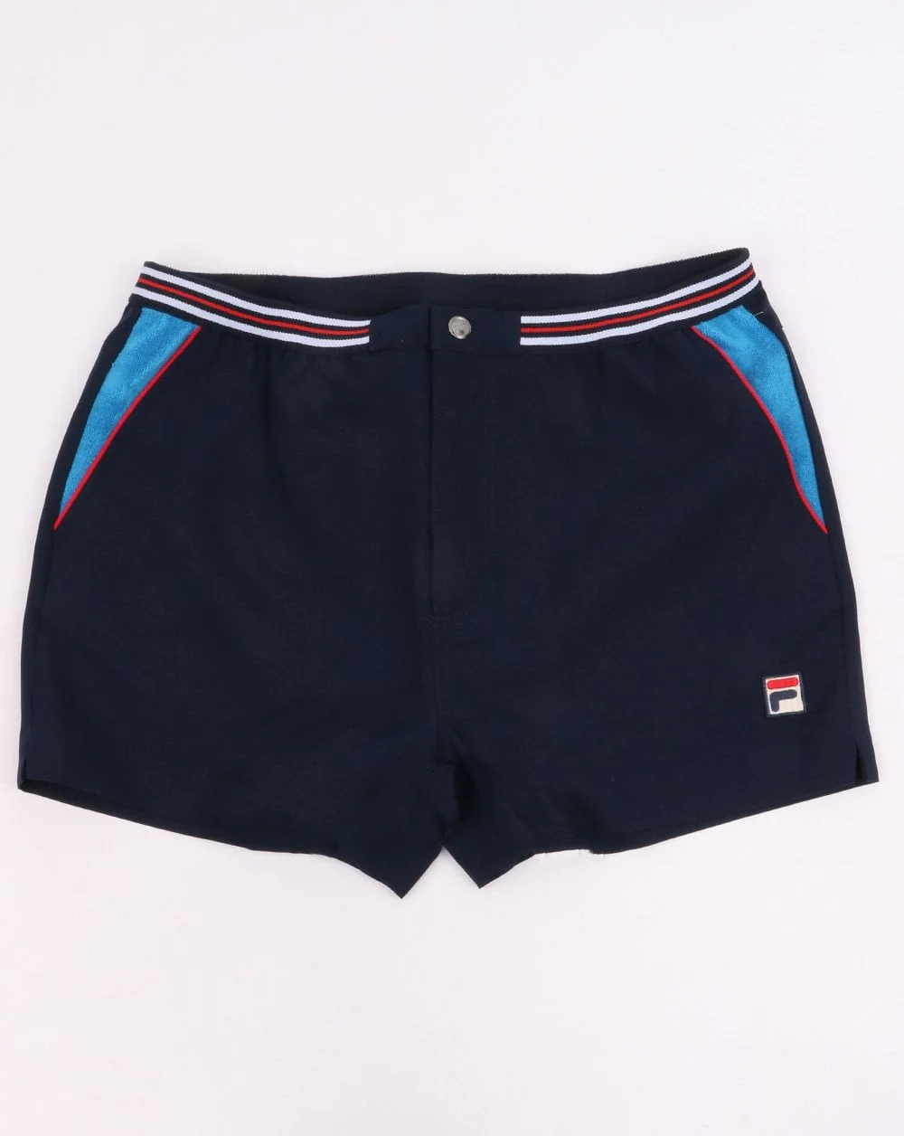 Fila Vintage High Tide 4 Shorts Navy/Royal Blue