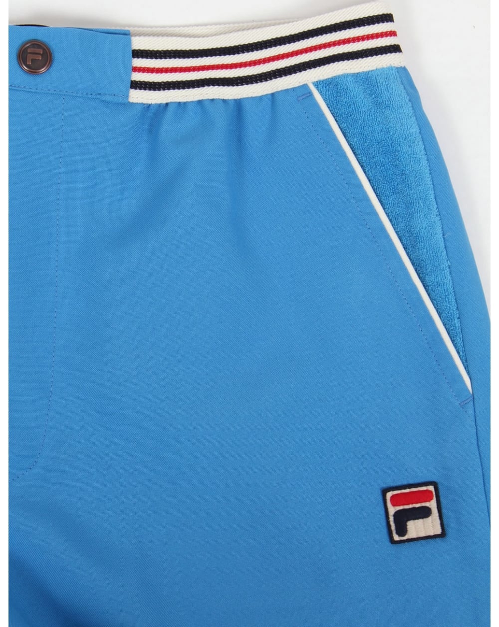 Fila Vintage High Tide Shorts French Blue - Image 2