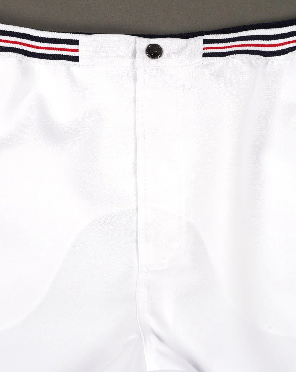 Fila Vintage High Tide Shorts White - Image 2