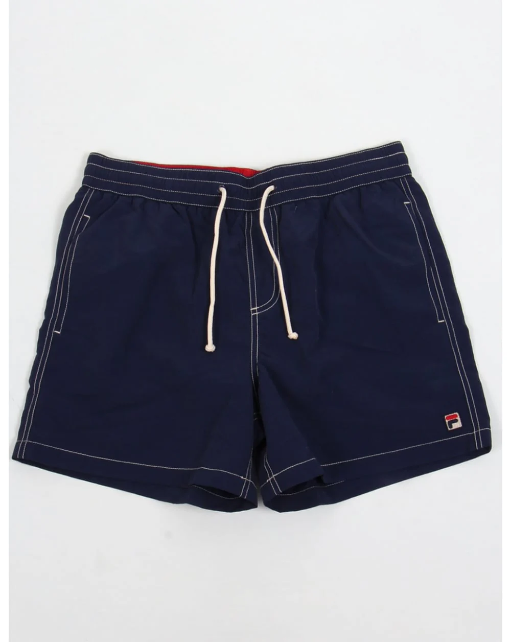 Fila Vintage Lanyard Swim Shorts Navy