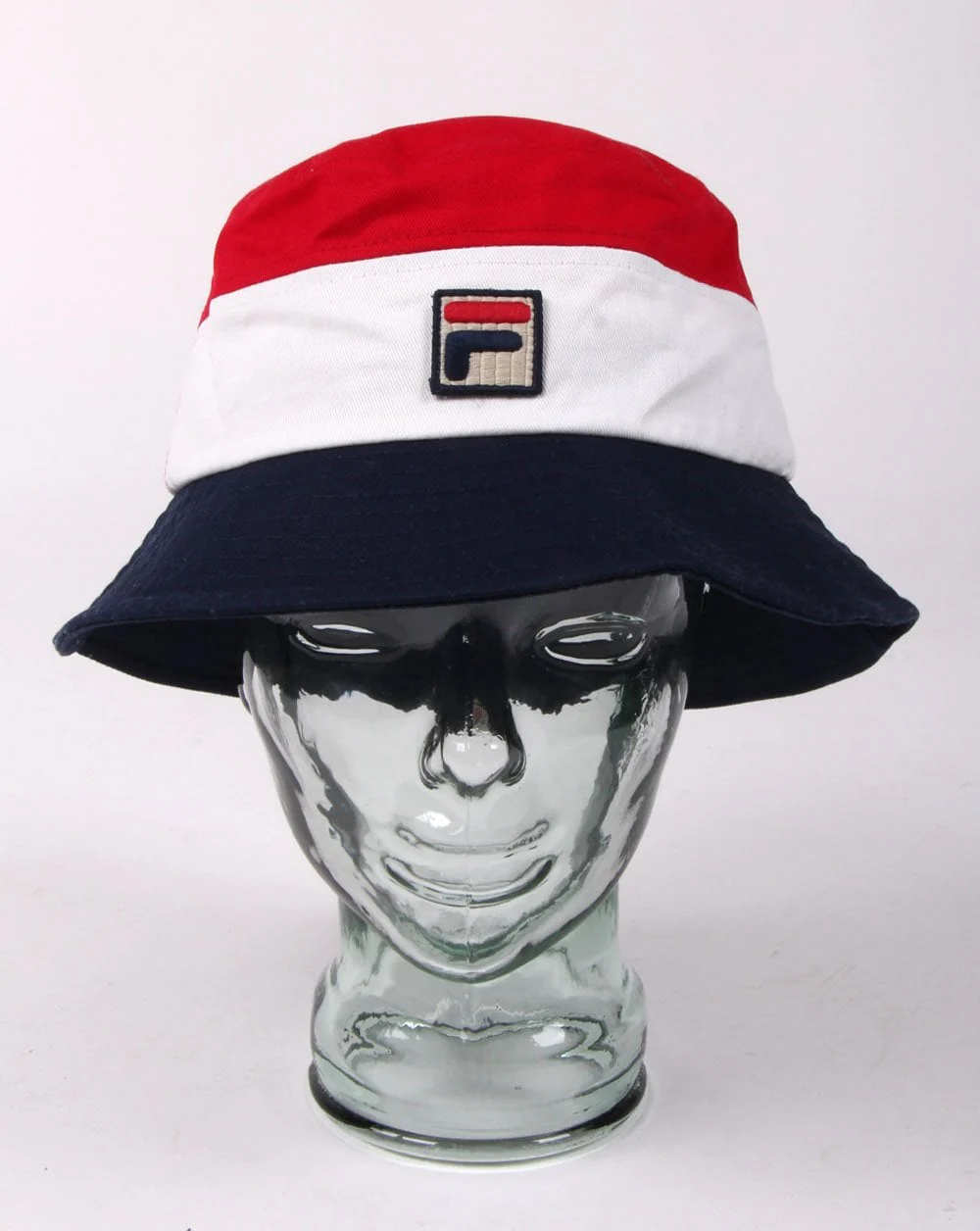 Fila Vintage Leader Bucket Hat Red/Gardenia/Navy - Image 2