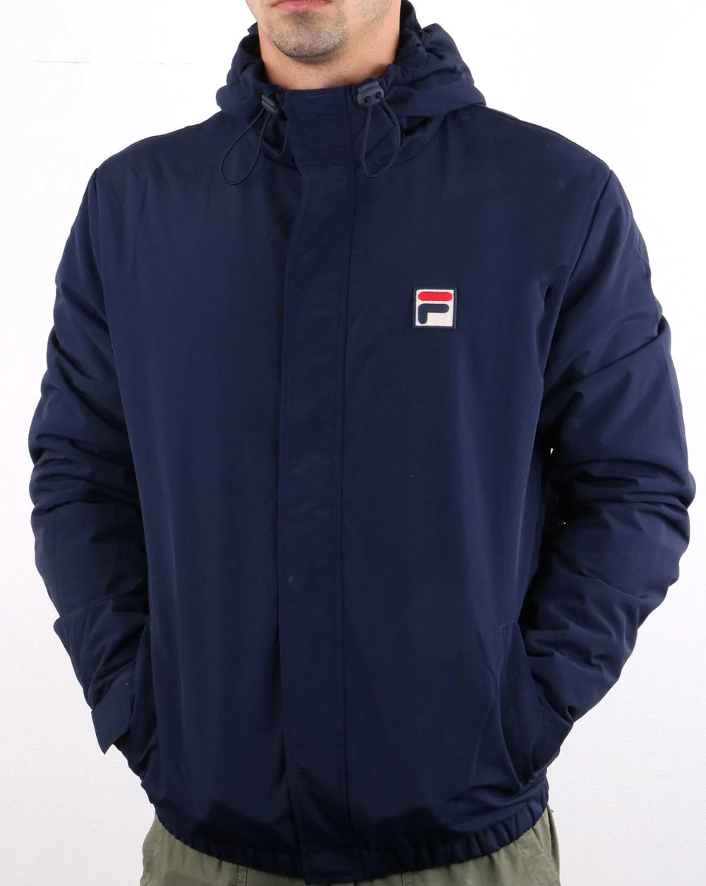 Fila Vintage Lined Terrace Jacket Navy - Image 2