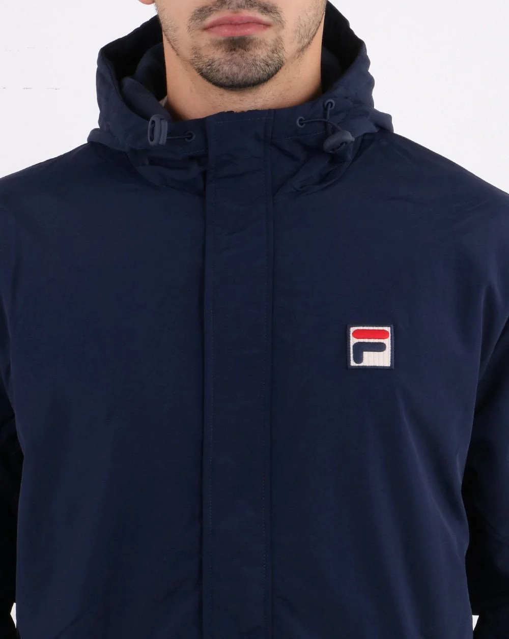Fila Vintage Lined Terrace Jacket Navy - Image 3