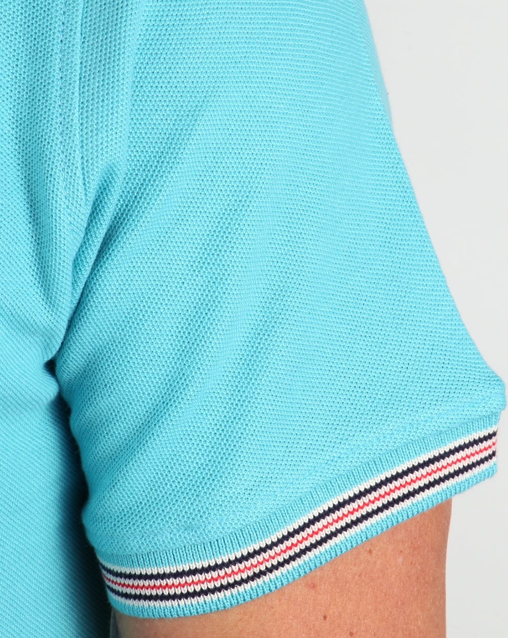 Fila Vintage Matcho 3 Polo Shirt Blue Azure - Image 3