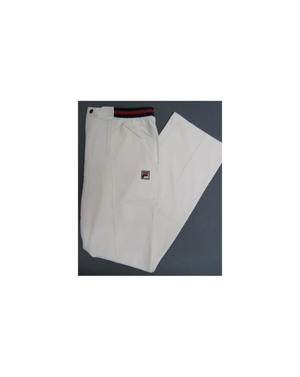 Fila Vintage Mk1 Settanta Track Bottoms Gardenia - Image 3