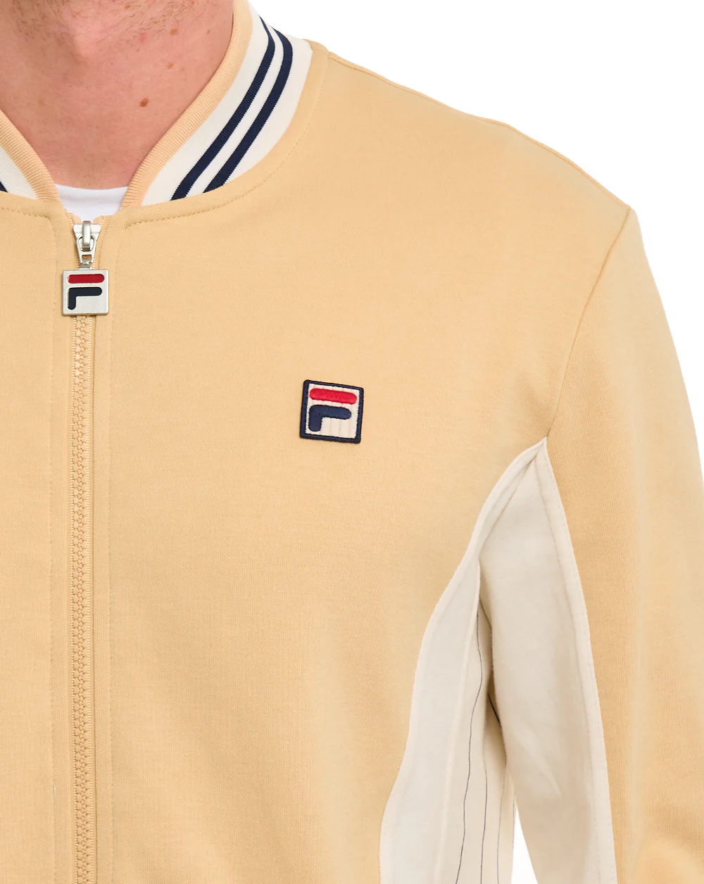 Fila Vintage MK1 Settanta Track Top Classic Sand/Gardenia - Image 3