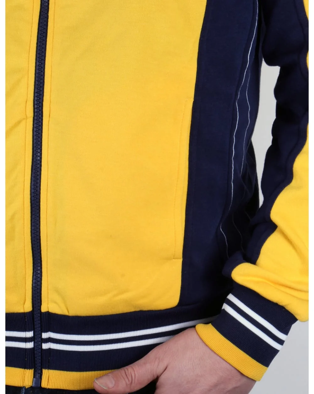 Fila Vintage Mk1 Settanta Track Top Golden Yellow - Image 3